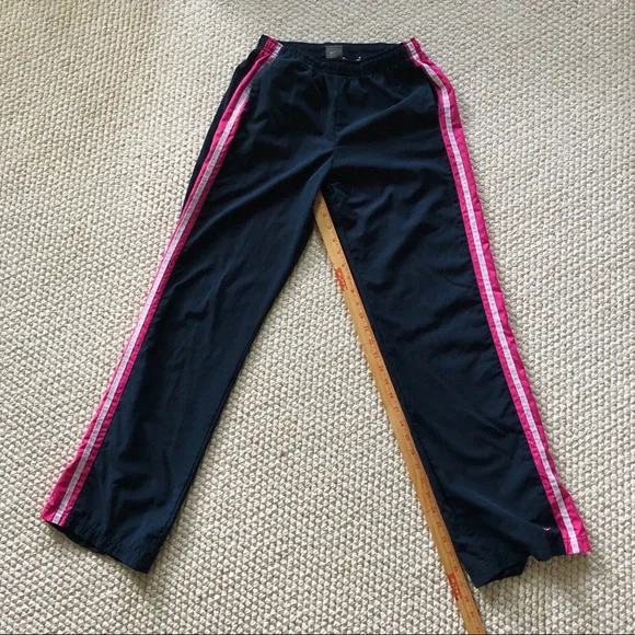 Vintage Nike Pink Navy Women’s Track Suit Jacket & Pant SET - Picture 5 of 8